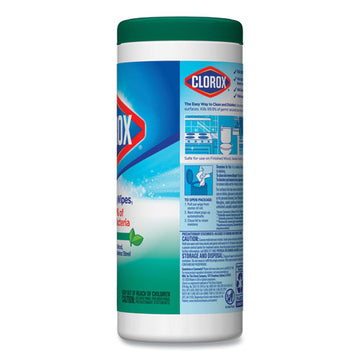 Clorox® Disinfecting Wipes, 7 X 8, Fresh Scent, 35-canister, 12-carton freeshipping - TVN Wholesale